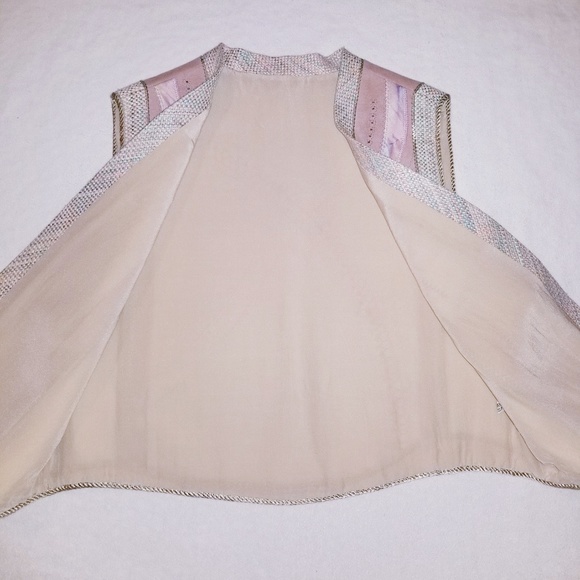 Vintage Sparkle Ruth Stonesifer Embroidered vest - Picture 3 of 6